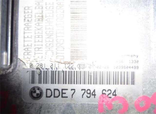 Foto 2ª: Centralita Motor ECU Bmw Serie 3 315 320 D (150CV) [204D1]