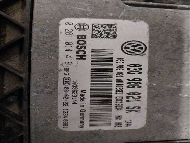 Foto 2ª: Centralita Motor ECU Seat Altea 1.9 D [D BXE] (2008)