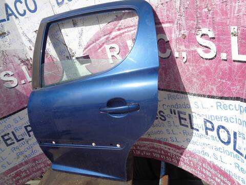 Foto 3ª: Puerta Trasera Izquierda Peugeot 207 CONFORT 68CV 50KW [8HZ] (2008)