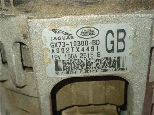 Foto 2ª: Alternador Jaguar XE 2.0 HSE [2.0 LTR. - 132 KW DIESEL CAT]