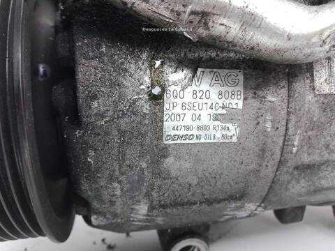 Foto 2ª: Compresor Aire Acondicionado Skoda Fabia 1.9 TDI [BSW] (2006)