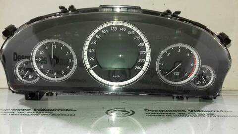 Cuadro de Instrumentos Mercedes Clase E 180 220 CDI BLUEEFFICIENCY 212.002) 170CV 125KW