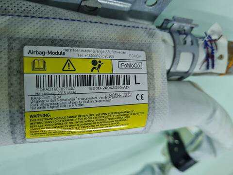 Foto 2ª: Airbag Cortina Delantero Izquierdo Ford Ranger DOPPELKABINE 4X4 WILDTRAK 200CV 147KW [SAFA] (2016)