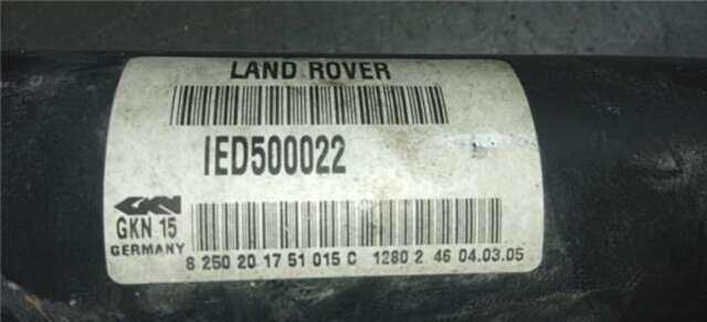 Transmision Delantera Derecha Land Rover Range 4.4 V8 HSE [4.4 LTR. - 210 KW V8 CAT]