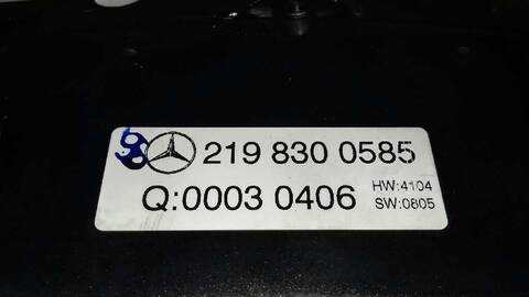 Foto 3ª: Mando Climatizador Mercedes Clase C 160 320 CDI 219.322) 224CV 165KW [OM642920] (2006)