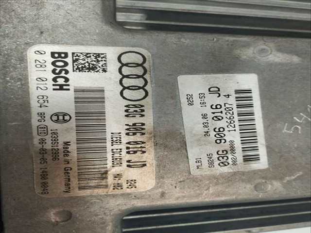 Foto 2ª: Centralita Motor ECU Audi A4 2.0 TDI 16V 103KW) BERLINA 140CV [BRE] (2006)