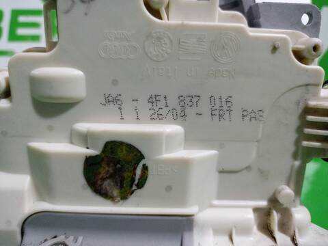 Foto 3ª: Cerradura Puerta Delantera Derecha Audi A6 2.4 177CV [BDW] (2004)