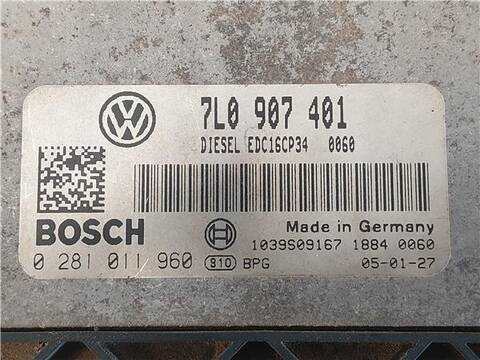 Foto 3ª: Centralita Motor ECU Volkswagen Touareg 3.0 TDI V6 225CV 165KW [BKS] (2005)