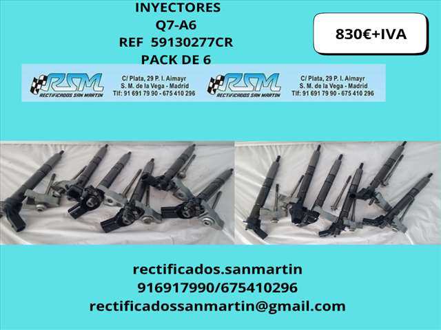 Inyectores Audi A6 DIESEL Q7