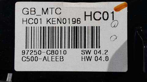 Foto 3ª: Mando Calefacción A. A. Hyundai i20 ELEGANT 84CV 62KW [G4LA] (2017)