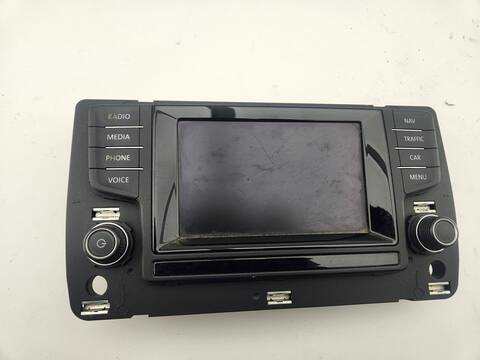 Foto 2ª: Pantalla Multifuncion Volkswagen Golf ADVANCE BLUEMOTION 105CV 77KW [CLHA] (2014)