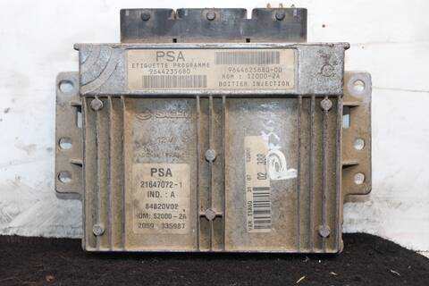 Centralita Motor ECU Peugeot 206 XR 75CV 55KW