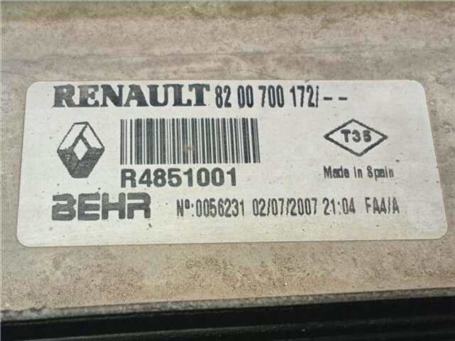 Foto 2ª: Intercooler Renault Megane 1.5 DCI II (BM0/1_, CM0/1_) [K9K 724]