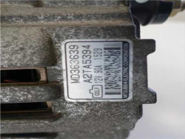 Foto 3ª: Alternador Mitsubishi Colt 1300 CJ1A) 82CV 60KW [4 G 13 (16 V)] (2001)