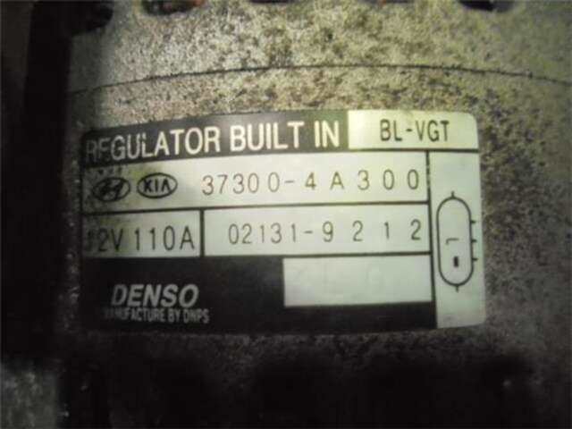 Foto 3ª: Alternador Kia Sorento 2.5 CRDI [D4CB]