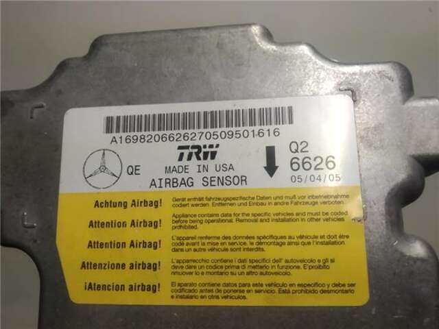Foto 3ª: Centralita Airbag Mercedes Clase A 140 2.0 A 200 (169.033) [2.0 LTR. - 100 KW CAT] [M 266.960]