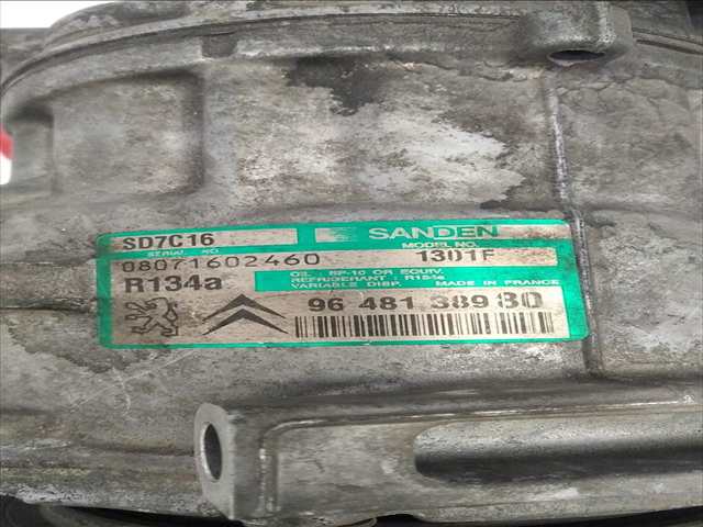Compresor Aire Acondicionado Peugeot 407 1.6 DIESEL