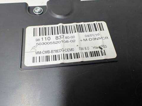 Foto 2ª: Cuadro de Instrumentos Citroen C4 BHZ - BH01 PICASSO (2016)