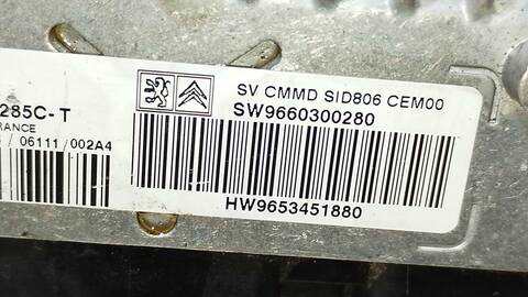 Foto 3ª: Centralita Motor ECU Citroen C3 1.4 HDI EXCLUSIVE 68CV 50KW [8HZ] (2001)