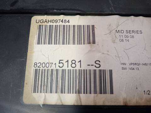 Foto 4ª: Cuadro de Instrumentos Renault Clio AUTHENTIQUE 75CV 55KW [D4F D7] (2008)