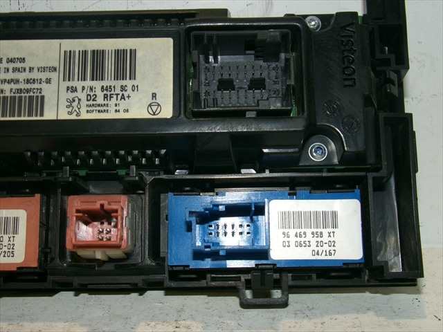 Foto 4ª: Mando Calefacción A. A. Peugeot 407 2.0 HDI 2004-2010 [RHR] (2004)