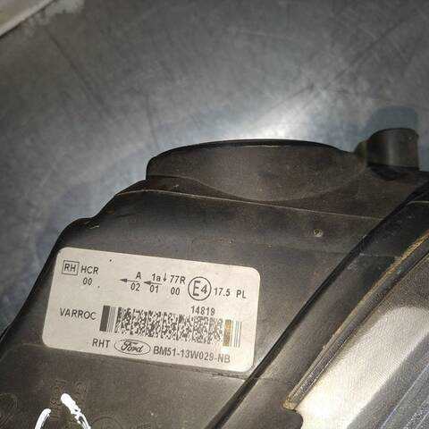 Foto 3ª: Faro Derecho Ford Focus BUSINESS 116CV 85KW [T1DA] (2014)