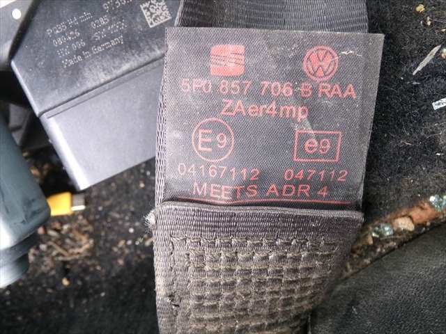 Foto 2ª: Cinturón Delantero Derecho Seat Altea 1.9 TDI 2005-2013 [BXE] (2008)