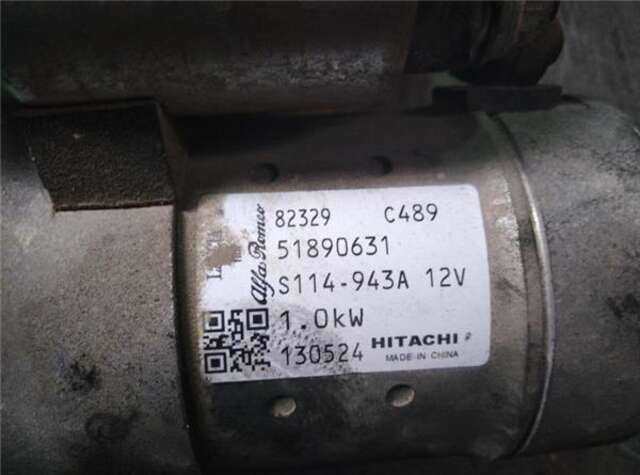 Motor de Arranque Fiat 500 1.2
