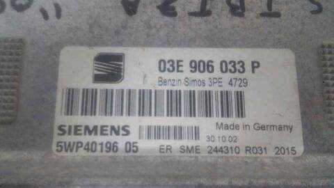 Foto 3ª: Centralita Motor ECU Seat Ibiza 100CV 74KW (2002)