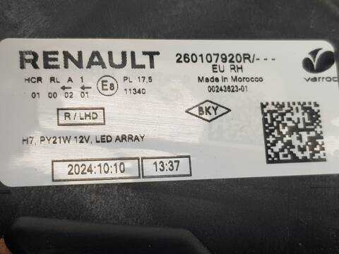 Foto 2ª: Faro Derecho Dacia Sandero EXPRESSION (2022)