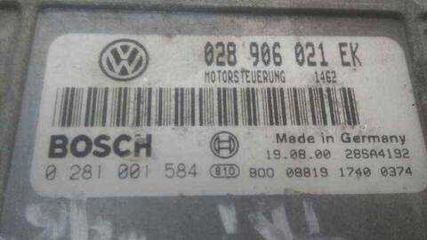 Foto 2ª: Centralita Motor ECU Seat Ibiza 90CV 66KW (1993)