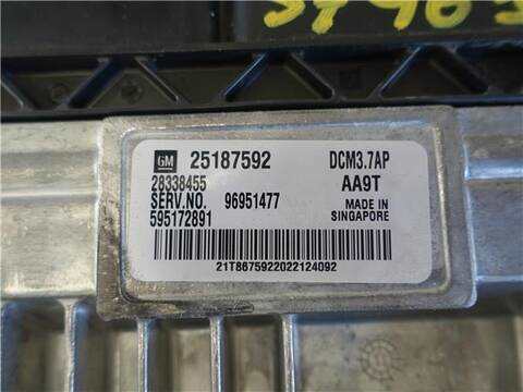 Foto 3ª: Centralita Motor ECU Chevrolet Orlando 2.0 LTZ 163CV 120KW [Z 20 D1] (2012)