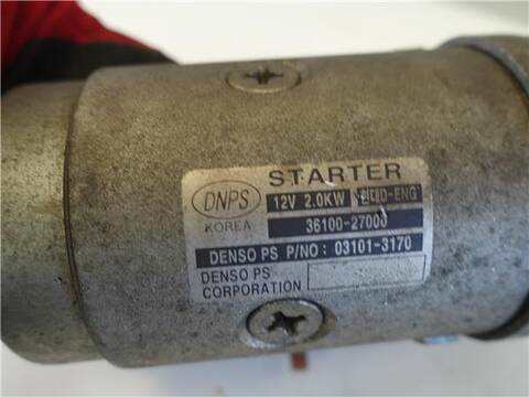 Foto 3ª: Motor de Arranque Hyundai Elantra 2.0 CRDI 113CV 83KW [D4EA] (2004)