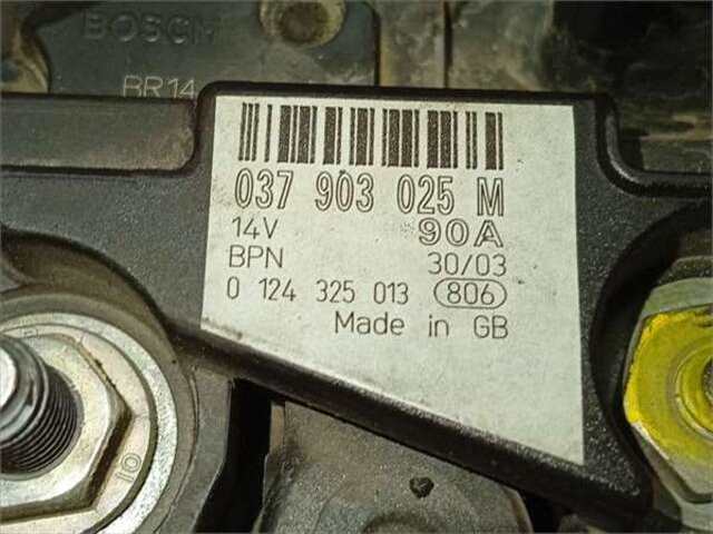 Foto 2ª: Alternador Seat Ibiza 1.4 16V [BBY]