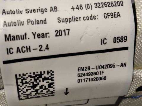 Foto 2ª: Airbag Cortina Delantero Izquierdo Ford Galaxy 2.0 TDCI CAT 150CV 110KW [T7CL] (2017)