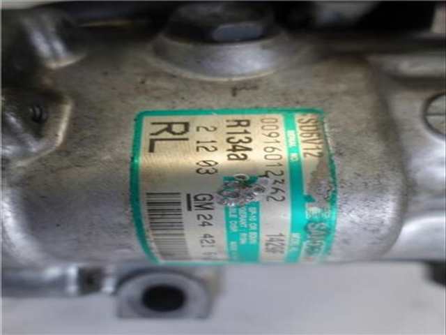 Foto 3ª: Compresor Aire Acondicionado Opel Meriva 1.7 DTI 75CV 55KW [Y 17 DT] (2004)