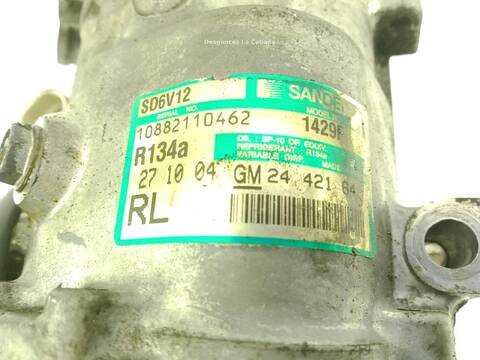 Foto 2ª: Compresor Aire Acondicionado Opel Meriva 1.7 DTI E75) [Y 17 DT] (2003)