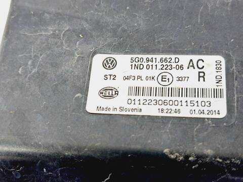 Foto 4ª: Faro Antiniebla Delantero Derecho Volkswagen Golf 1.6 TDI DPF 105CV 77KW [CLH] (2014)