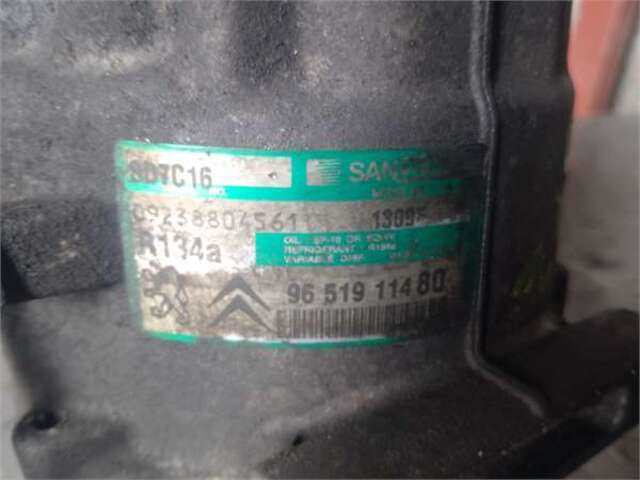 Foto 3ª: Compresor Aire Acondicionado Peugeot 307 1.6 HDI 110 [9HY (DV6TED4)]