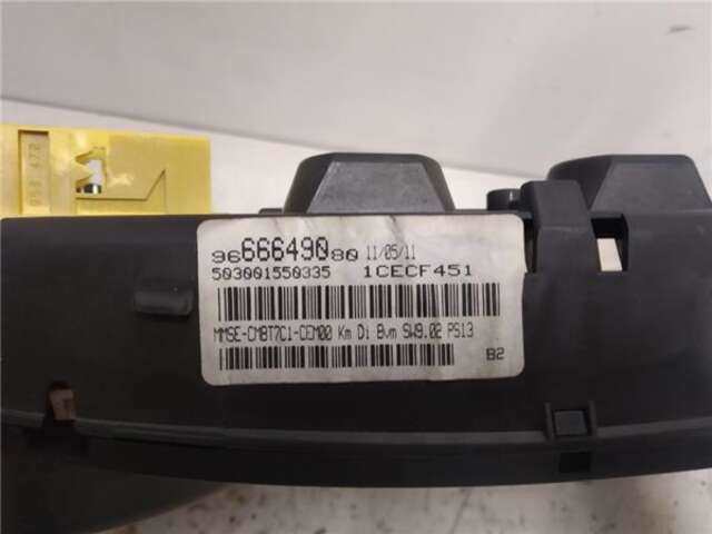 Foto 3ª: Cuadro de Instrumentos Peugeot 308 1.6 ACCESS [1.6 LTR. - 68 KW 16V HDI FAP] [9HP 0 9H06]