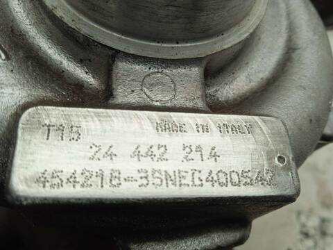 Foto 3ª: Turbocompresor Opel Astra 2.0 DTI BERLINA 101CV 74KW [Y20DTH] (2001)