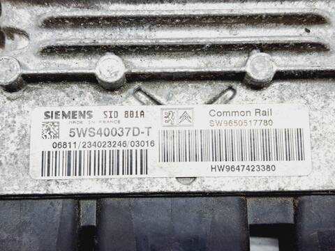 Foto 3ª: Centralita Motor ECU Peugeot 406 SRDT PACK BERLINA 90CV 66KW [RHY] (2003)