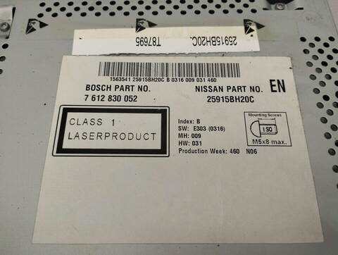 Foto 2ª: Sistema GPS Nissan Qashqai 2.0 16V CAT 141CV 104KW [MR20DE] (2011)