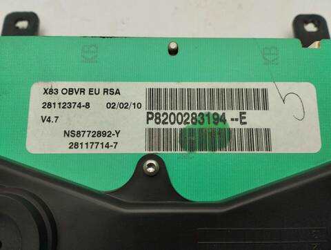 Foto 3ª: Cuadro de Instrumentos Renault Trafic 2.0 DCI DIESEL FAP CAT 114CV 84KW CAJA CERRADA [M9R786] (2010)