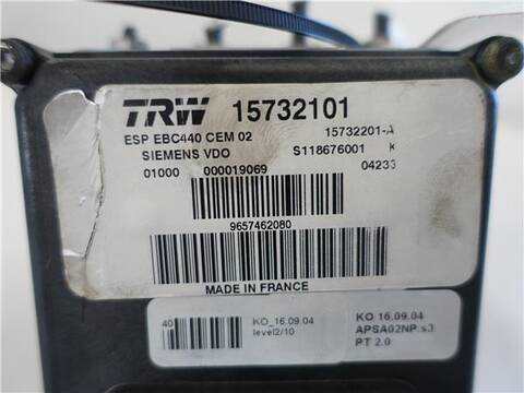 Foto 3ª: Abs Peugeot 407 2.0 HDI 135 136CV 100KW [RHR (DW10BTED4)] (2004)