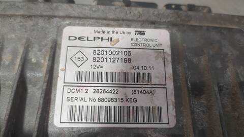 Foto 4ª: Centralita Motor ECU Dacia Logan BASICO 68CV 50KW [K9K K7] (2012)