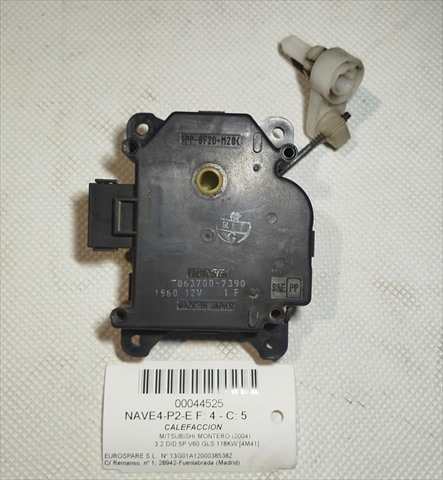 Foto 2ª: Calefacción Mitsubishi Montero 3.2 DID 5P V60 GLS [4M41] (2004)