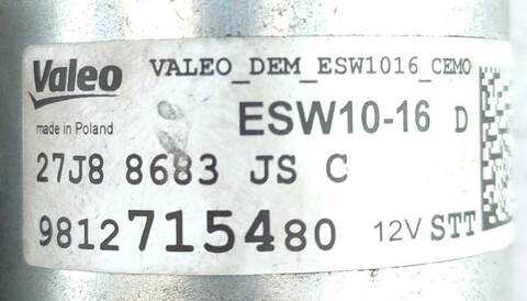 Foto 3ª: Motor de Arranque Opel Crossland 1.2 75) (2017)