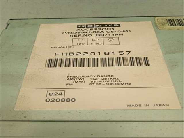 Sistema GPS Honda Crv 2.2 CTDI 140CV 103KW RD8)