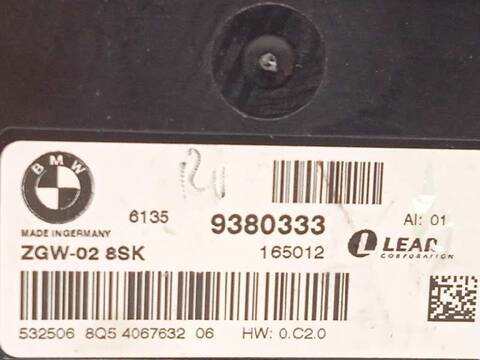 Foto 3ª: Centralita Motor ECU Bmw X4 XDRIVE 35D 313CV 230KW [N57D30B] (2017)